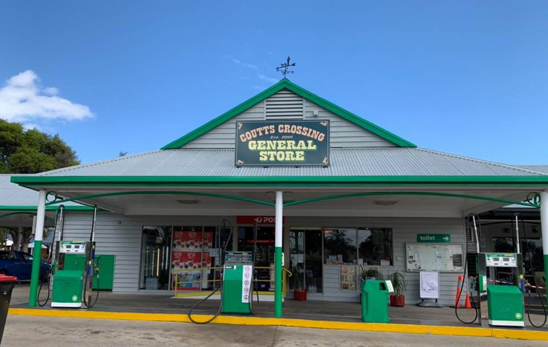 Service Station repaint